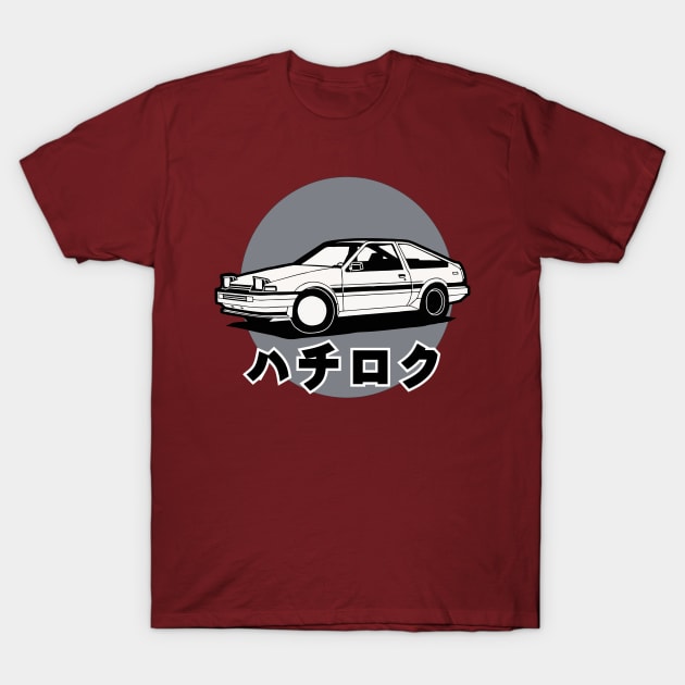 AE86 Hachiroku T-Shirt by ANDXS